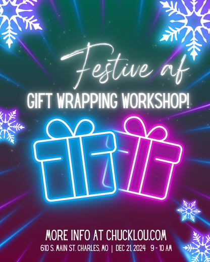 Festive AF Gift Wrapping Workshop | December 21, 2024