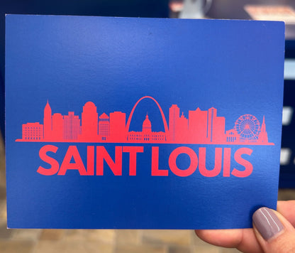 Saint Louis Skyline Postcard