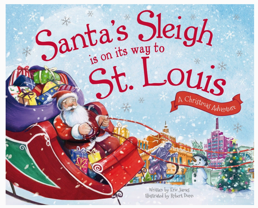 Santa's Sleigh Is On Its Way To St. Louis Book