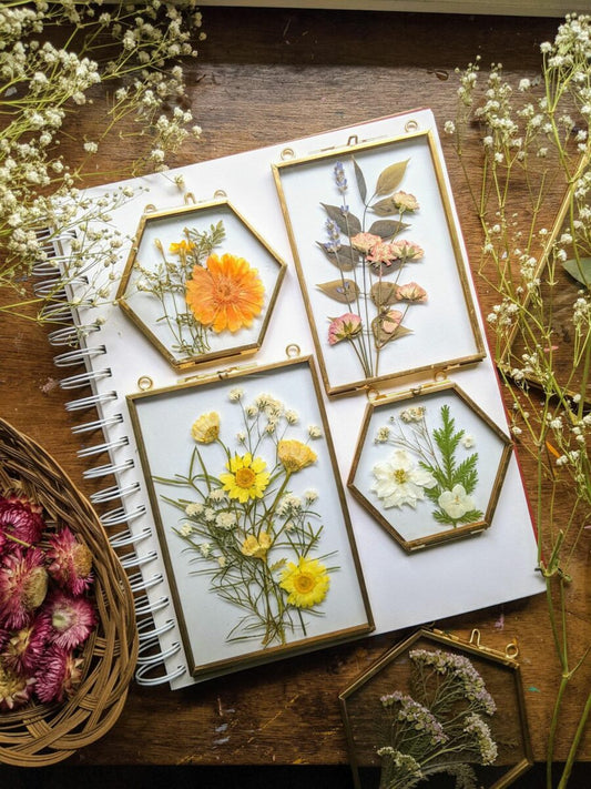 PRESSED FLOWER FRAMES GROUP WORKSHOP